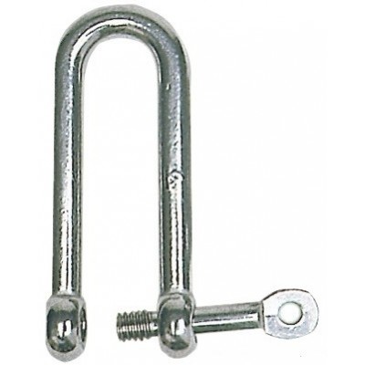 SHACKLE LONG STAINLESS STEEL U-AXIS UNMISSABLE 5 MM.