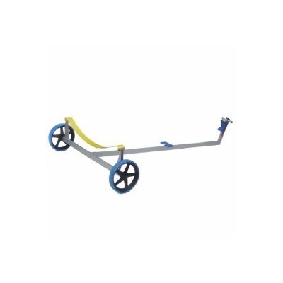 PRACTIC - LASER TROLLEY WITH BLUE ANTI-HOLE WHEELS