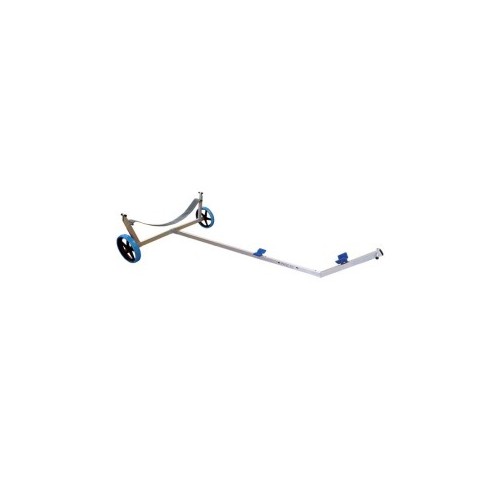 PRACTIC - CARRELLO SET-UP ILCA CON RUOTEERFORABILI E SUPPORTI FALCHETTA PER LASER
