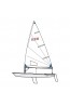 DEVOTI - BARCA ILCA 6 COMPLETA FULL CARBON (ALBERI - BARRA - STICK)