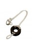 STROPPO PROLUNGA CON ANELLO LOW FRICTION E MOSCHETTONE