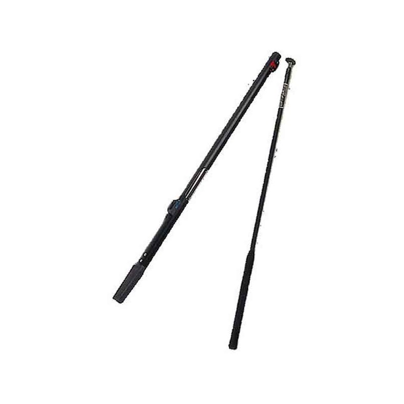 WINDESIGN TILLER + EXTENSION FOR LASER® BLACK ALUMINUM BestWind