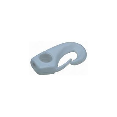 GANCIO IN PLASTICA PER ELASTICO 6mm