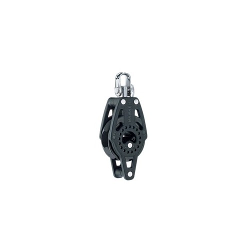 HARKEN - BOZZELLO 57 MM A CRICCO CON ARRICAVO CARBO RATCHETS BLOCK WITH BECKET