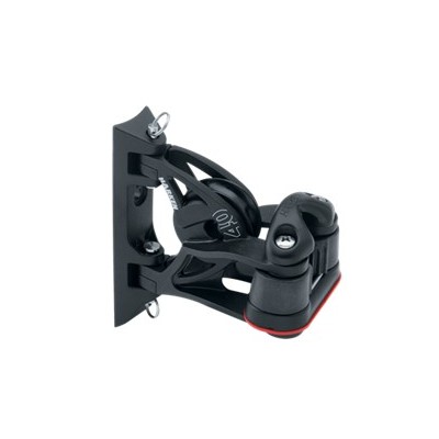 HARKEN - BOZZELLO 40 MM PIVOTANTE DI RINVIO ORIENTABILE CON STROZZATORE CARBO-CAM 365