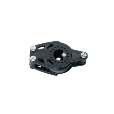 HARKEN - BOZZELLO 40 MM ORIZZONTALE CON ARRICAVO CARBO CHEEK BLOCK WITH BECKET