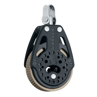 HARKEN - BOZZELLO SINGOLO 57mm CARBO AIRRATCHET GIREVOLE 1.5X GRIP