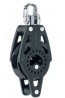 HARKEN - BOZZELLO 40 MM A CRICCO CON ARRICAVO CARBO RATCHETS BLOCK WITH BECKET
