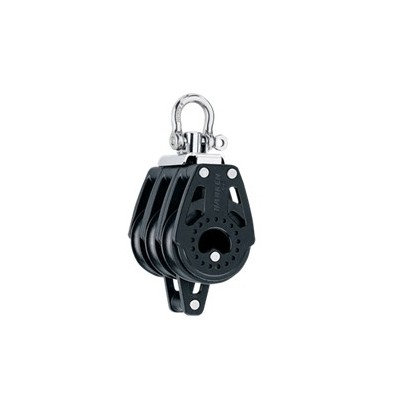 HARKEN - BOZZELLO 40 MM TRIPLO CON ARRICAVO TRIPLE CARBO BLOCK WITH BECKET
