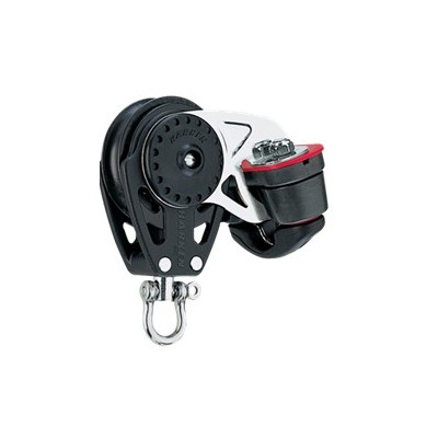 HARKEN - BOZZELLO 40 MM SINGOLO / GIREVOLE / CON STROZZATORE CARBO-CAM 471 CARBO BLOCK WITH CAM 471 CLEAT