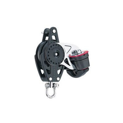 HARKEN - BOZZELLO 40 MM SINGOLO / GIREVOLE / CON STROZZATORE CARBO-CAM 471 / ARRICAVO