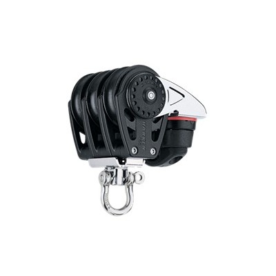 HARKEN - BOZZELLO 40 MM TRIPLO CON STROZZATORE TRIPLE CARBO BLOCK WITH CAM CLEAT