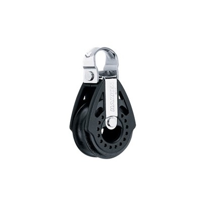 HARKEN - BOZZELLO 40 MM SINGOLO FISSO CON ATTACCO A 90° DEGREE FIXED HEAD CARBO BLOCK
