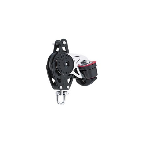 HARKEN - BOZZELLO 75 MM CON STROZZATORE E ARRICAVO CARBO BLOCK WITH BECKET AND CAM CLEAT