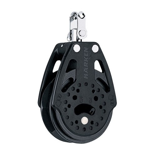 HARKEN®  BOZZELLO 75 MM A CRICCO RATCHET CARBO BLOCK