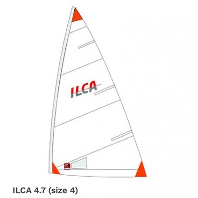 ILCA - VELA ILCA 4 hyde PIEGATA DA REGATA