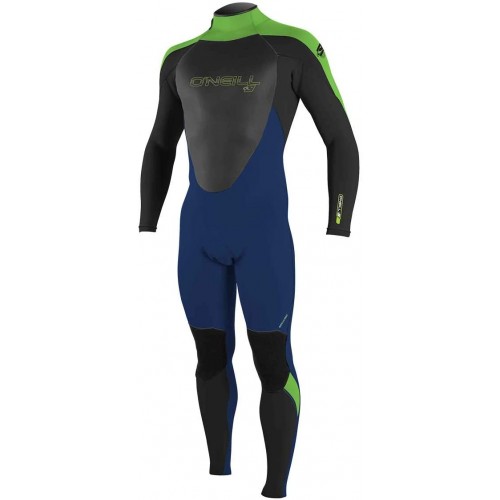 O'NEILL - MUTA BIMBO 5/4 EPIC BACK ZIP - NERA-VERDE-BLU