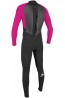 O'NEILL - REACTOR 3/2mm Back Zip Full Wetsuit Youth PINK