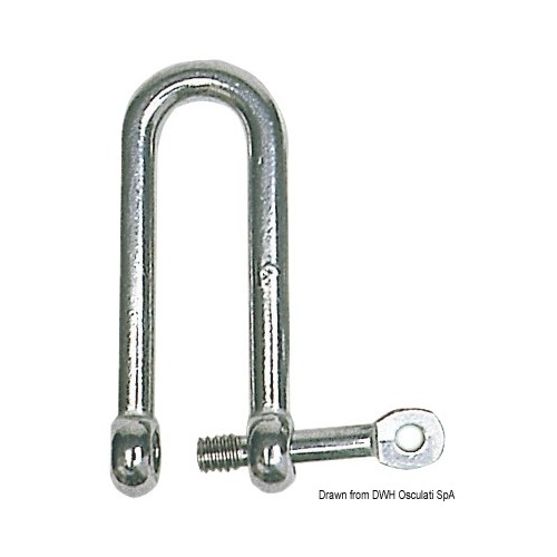 GRILLO INOX LUNGO ASSE IMPERDIBILE 6 MM