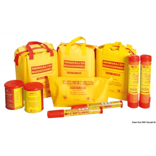 KIT SOCCORSO ENTRO 3 MIGLIA (ARTICOLO SOGGETTO A ECO-CONTRIBUTO CO.GE.PIR)