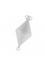 GAVITELLO BICONO 22 X 49 CM BIANCO