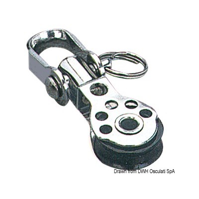 VIADANA - MICROBOZZELLO INOX 1 PULEGGIA GRILLO ARRICAVO 17X5