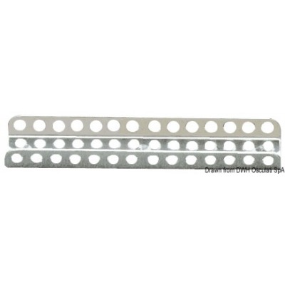 PIASTRA U INOX 150 MM