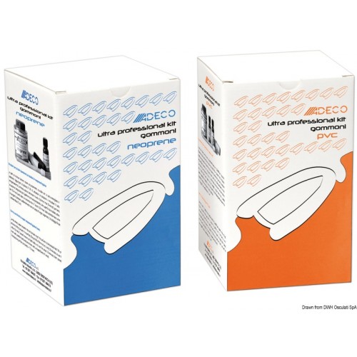 KIT RIPARAZIONE ULTRA PROFESSIONAL PVC BIANCO