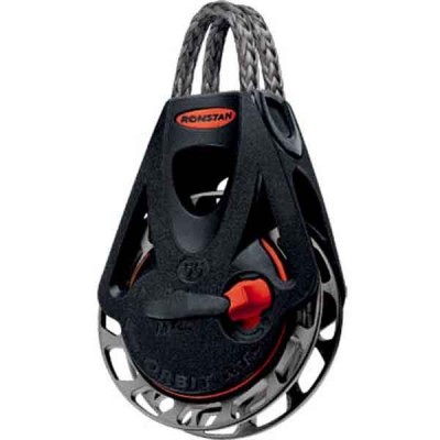 RONSTAN - BOZZELLO 40 MM A CRICCO AUTOMATICO/MANUALE RATCHET LINK DYNEEMA ORBIT BLOCK™