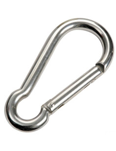CARABINER WITHOUT BOSS L 80 MM 2