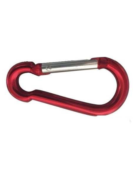 CARABINER IN LIGHT ALLOY L 50 MM.