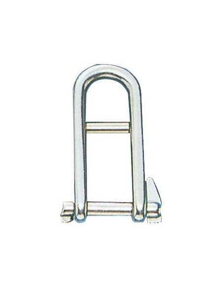 SHACKLE STAINLESS STEEL SNAP-IN WITH LATCH 6 MM.