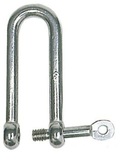 SHACKLE LONG STAINLESS STEEL U-AXIS UNMISSABLE 8 MM.