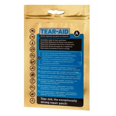IMMEDIATE REPAIR OF TEARS AND HOLES. EXTREMELY STRONG, WATER TIGHT, AIRTIGHT, VERY ELASTIC, PERMANENT.