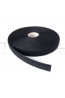 VELCRO - TO SEW BLACK 25MM HOOK - BY METER