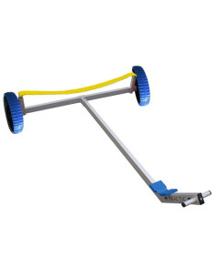 PRACTIC - CARRELLO OPTIMIST CON RUOTE ANTIFORATURA BLU
