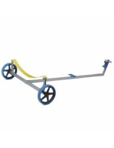 PRACTIC - CARRELLO ALAGGIO LASER CON RUOTE IMPERFORABILI BLU