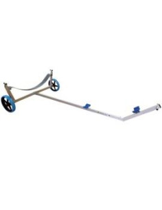 PRACTIC - CARRELLO SET-UP ILCA CON RUOTEERFORABILI E SUPPORTI FALCHETTA PER LASER