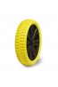 BESTWIND - RUOTA CON MOZZO 20MM GIALLA FLEXLITE ANTIFORATURA 37 CM