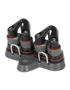 ILCA - BASE COMPLETA HARKEN PER BASE E CUNNINGHAM STROZZATORI ALU CAM-MATIC ALLUMINIO 2