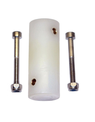 SIDE ON - TENDON DI RICAMBIO IN URETANO BIANCO 21MM + VITI WINDSURF