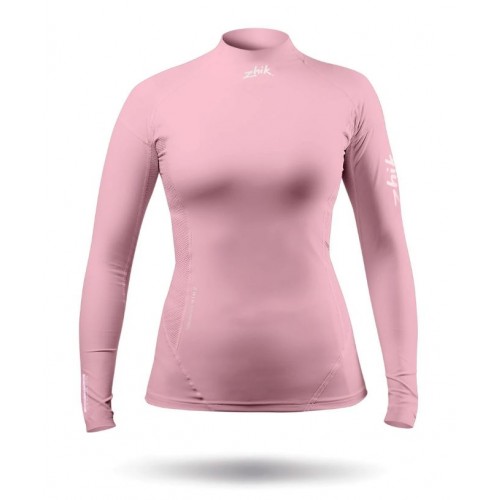 ZHIK - LYCRA DONNA ECO SPANDEX MANICA LUNGA ROSA