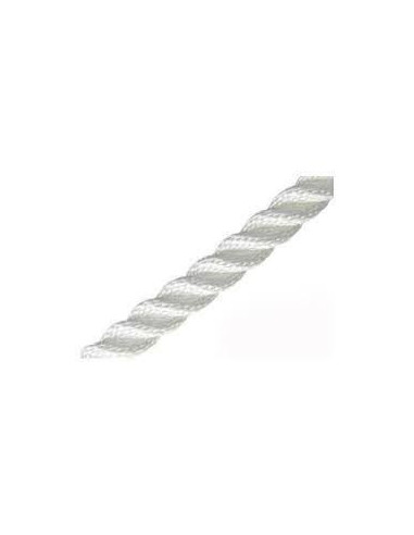 BENVENUTI - MOORING ROPE TWISTED MEDIUM TENACITY BIANCA - BY METER