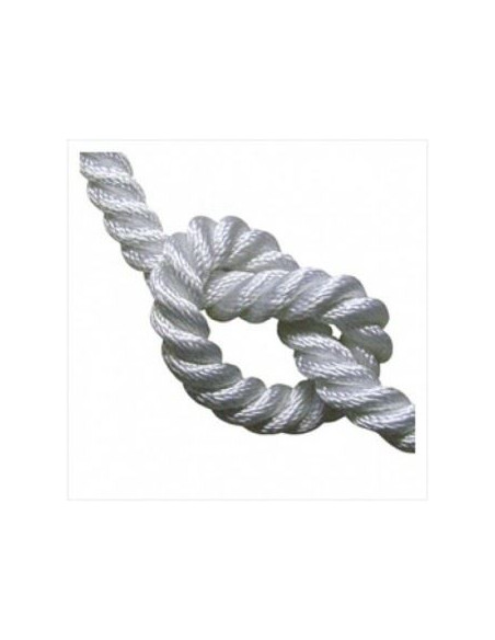 BENVENUTI - MOORING ROPE TWISTED MEDIUM TENACITY BIANCA - BY METER