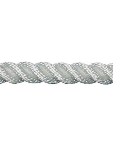 BENVENUTI - MOORING ROPE TWISTED MEDIUM TENACITY BIANCA - BY METER