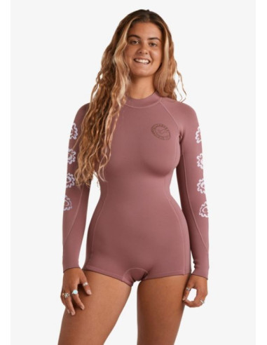 BILLABONG - MUTINO SPRING FEVER NATURAL MANICA LUNGA