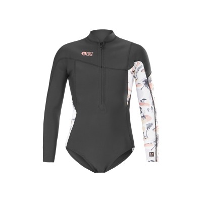 PICTURE - WOMEN SHORTY WETSUIT LONG SLEEVE 2/2