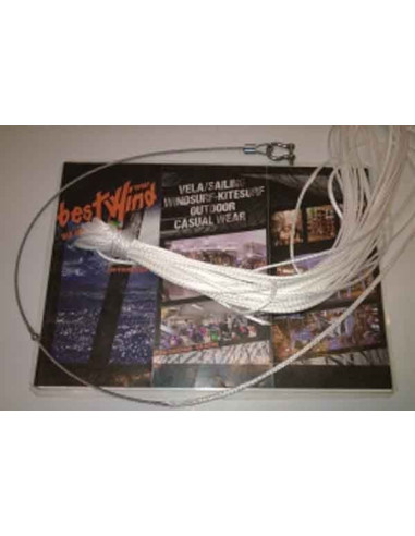 BEST WIND - FINN CLASS DYNEMA MAIN HALYARD ( INSIDE OR OUTSIDE THE MAST )