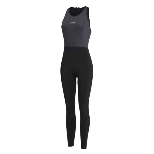 MYSTIC - MUTA DONNA LONG JOHN 2/2 NERA BACKZIP