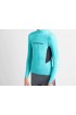 ROOSTER - LYCRA MANICHE LUNGHE VERDE ACQUA